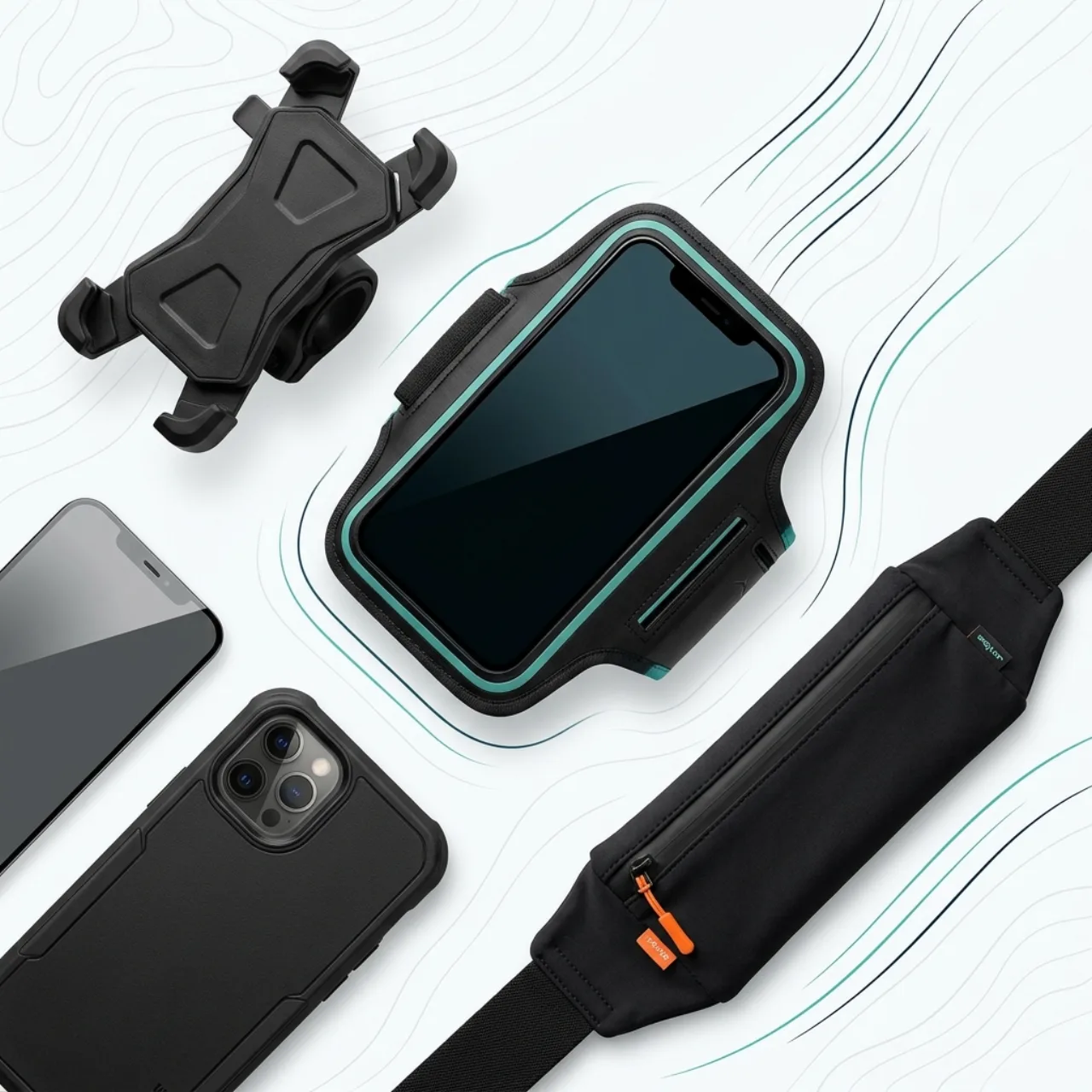 Akcesoria GSM JoVibe — etui, opaski, pasy biodrowe, uchwyty rowerowe Akcesoria GSM JoVibe dla osób aktywnych — etui ochronne, opaska sportowa na ramię, pas biodrowy do biegania i uchwyt rowerowy na telefon